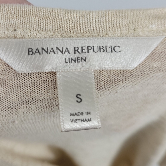 Banana Republic Womens Linen Bohemian Loose Fit Tank Top Size S - Picture 6 of 8